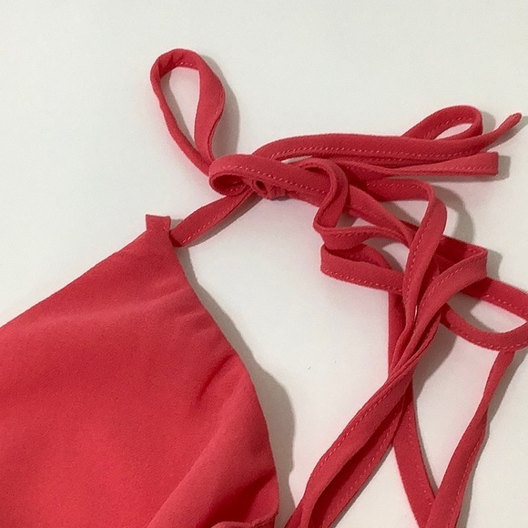 Lovers + Friends plunge v neck backless mini dress size XS NWT - Picture 10 of 16